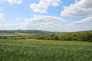 … Blick über Eimen zum Elfas …