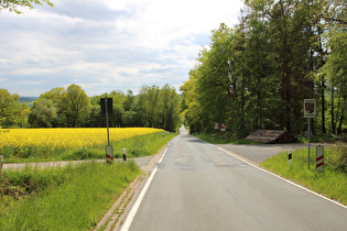 Blick über die Landkreisgrenze bergab