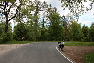 „Dach der Tour“: Hilskamm/Jägerlinde, Passhöhe; Blick nach Norden …