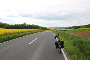 etwas weiter, vierter Sattelpunkt der Tour, Blick nach Nordwesten