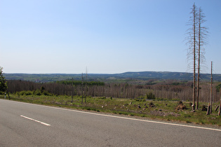 weiter oben, Blick über Altenau nach Westen