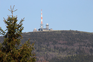 Zoom auf den Brockengipfel