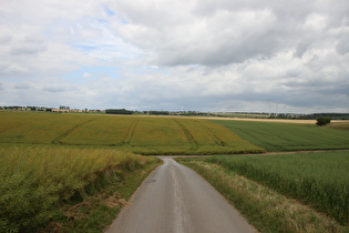 etwas weiter, Blick nach Norden Richtung Haaren
