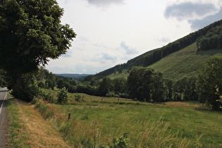 weiter oben, Blick ins Negertal talabwärts …