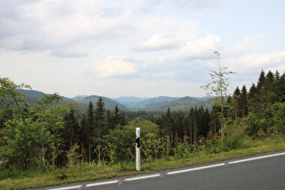 weiter oben, Blick über das Negertal nach Norden