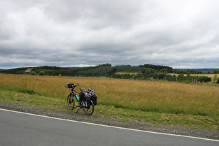 Tourstart in Altastenberg, Blick nach Westen