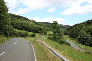 Kehre am Nordrand von Wunderthausen