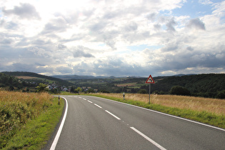 … und Blick nach Westen zum Hochsauerland