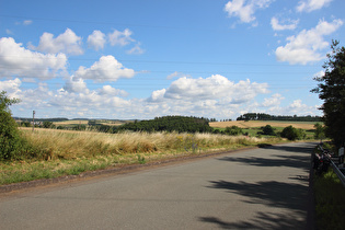 zwischen Frankenberg und Geismar, Blick nach Osten …