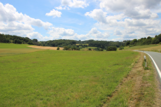 … Blick nach Südwesten …