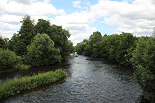 … und Blick flussabwärts