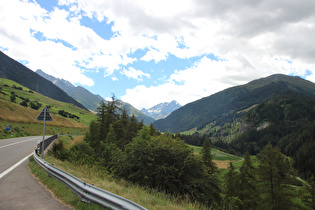 zwischen Rive Haute und Liddes, Blick zum Mont Vélan