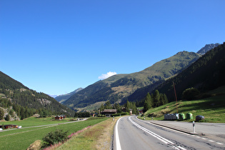 … und Blick talabwärts