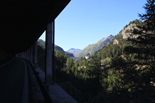 Blick zum Barrage des Toules