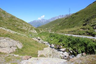 … und Blick flussabwärts
