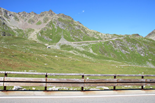 … und Blick auf Grande Chenalette und Petite Chenalette