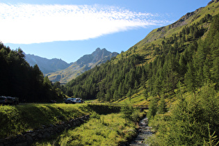 … und Blick flussaufwärts