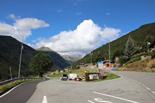 unteres Ende von Saint-Oyen, Blick talaufwärts …