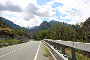 zwischen Galerie und Arvier, Blick talaufwärts