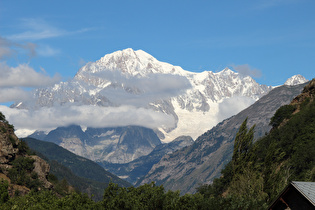 Zoom auf das Bergmassiv