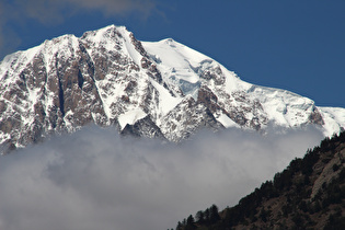 Zoom auf den Mont Blanc