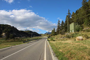 zwischen La Thuile und Buic, Blick Richtung Buic …