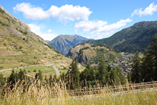 weiter oben, Blick ins Vallon de La Thuile