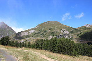 … Blick zum Mont Combe Varin, …