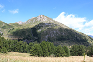 … Blick zum Mont Bellaface, …