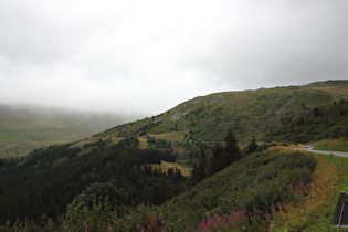 Blick zurück auf die Südwestrampe