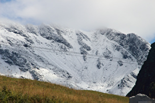 Zoom auf den Pointe de la Louïe Blanche