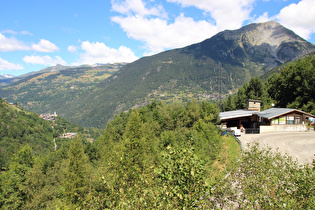 zwischen Sainte-Foy-Tarentaise und La Thuile, Blick talabwärts