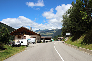 in La Thuile, Blick Richtung La Rosière