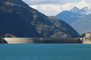 Zoom auf den Barrage du Chevril