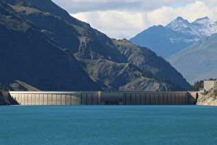 Zoom auf den Barrage du Chevril