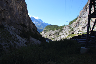 … und Blick talabwärts