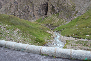 … und Blick flussabwärts