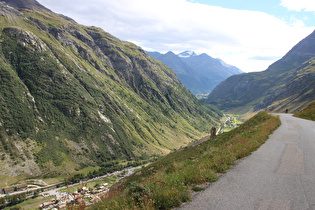 … und Blick ins Vallée de l'Arc talabwärts