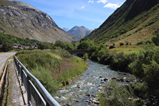 wenig weiter der Arc, Blick flussaufwärts …