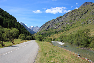 weiter unten, Blick talabwärts zur Pointe de Ronce