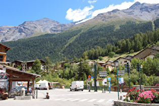 … und unteres Ende der Südrampe des Col de l'Iseran