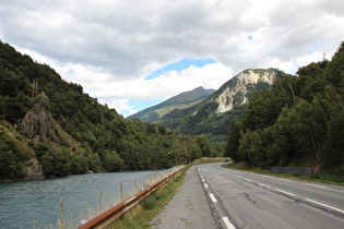 … und Blick talaufwärts