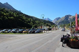 Etappenstart in Les Verneys, ins Vallée de la Valloirette talaufwärts