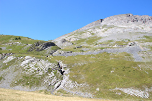 noch im Vallée de la Valloirette, Blick auf die Nordrampe