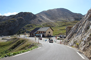 Blick auf den Abzweig der Scheiteltunnelstrecke von der Südrampe …