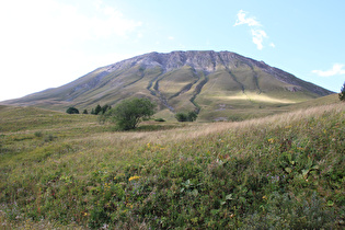 weiter unten, Blick auf den Crête de Chaillol …