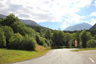 in der Talstufe zwischen Villar d’Arêne und La Grave, Blick Richtung Villar d’Arêne …