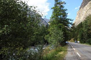 … und Blick flussaufwärts