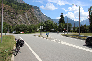 in Le Bourg-d'Oisans, Blick talaufwärts