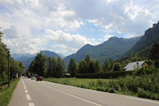 … und Blick talaufwärts